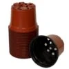 Bruine Ronde Kweekpotten - 9 Cm - Set Van 18 Stuks -Tuinwinkel bruine ronde 9 cm potten 1484054955 1 600