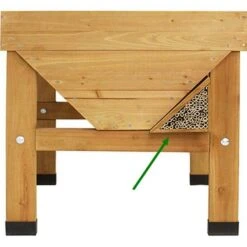 Insectenhotel BEE BAR Voor Vegtrug Naturel -Tuinwinkel insectenhotel voor vegtrug naturel 1544172344 1 600