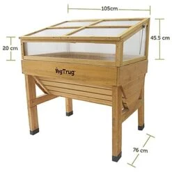 Vegtrug Koude Bak Opbouw - 100 Cm -Tuinwinkel koude bak voor vegtrug 1 m 1519223964 2 600