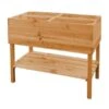 Kweekbak Verhoogd - Honingbruin 100 × 50 × 80 Cm -Tuinwinkel kweekbak verhoogd honingbruin 1517391588 1 600