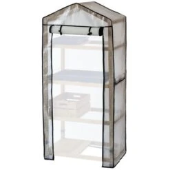 Vegtrug Kweekkas Met Houten Frame - 4 Rekken -Tuinwinkel kweekkas vegtrug 4 rekken 1625039832 3 600