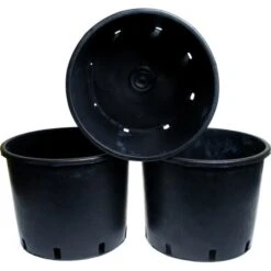 Kweekkuip Zwart 10 Liter - 26 Cm -Tuinwinkel kweekpot 10 liter 1559111221 3 600