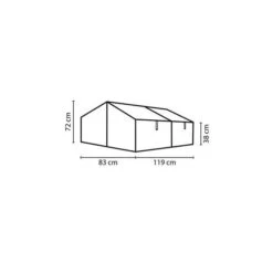 Tuinwinkel -Tuinwinkel miniserre gaia jumbo gehard glas 1660739251 2 600