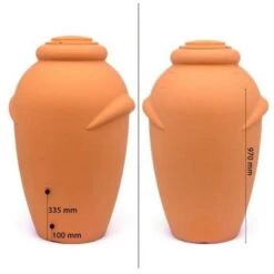 Regenton Terracotta - 360 Liter -Tuinwinkel regenton terracotta 360 liter 1484062132 4 600