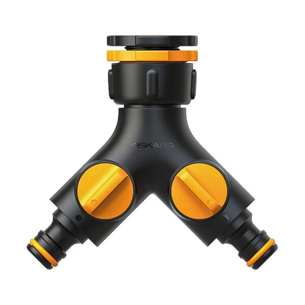 Fiskars Tweeweg Kraankoppeling Multi 3 Fiskars Tweeweg Kraankoppeling Multi