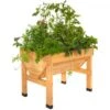Vegtrug Verhoogde Kweektafel - 1 × 0,8 × 0,8 M -Tuinwinkel vegtrug 1 m 1484054491 1 600