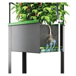 Verhoogd Kweekbak City Jungle Heidelberg Met Klimframe -Tuinwinkel verhoogd plantenbed city jungle heidelberg 1677506551 3 600