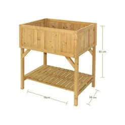 Verhoogde Kweektafel Vegtrug - Naturel 7 Verhoogde Kweektafel Vegtrug - Naturel -Tuinwinkel verhoogde kweektafel vegtrug 1625036381 3 600